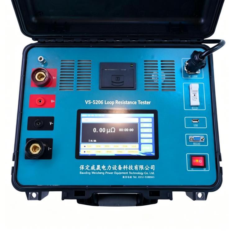 High Current Contact Resistance Tester With Color Touch Screen discount